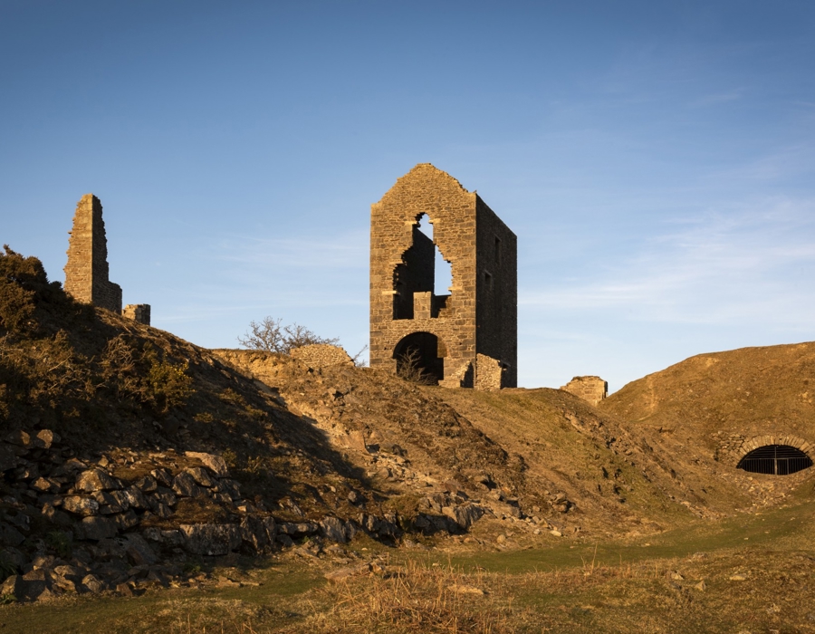 South Caradon Mine, Holman and Rule Shaft's Engine Houses